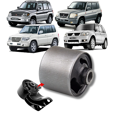 BUCHA DA TRAVESSA DIFERENCIAL DIANTEIRO PARA PAJERO TR4 IO 1999 A 2015