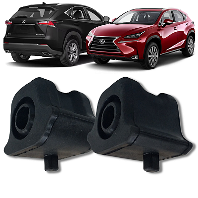 PAR BUCHA BARRA ESTABILIZADORA DIANTEIRA PARA LEXUS NX200T 2014 2015 2016 2017 2018 2019 2020 2021