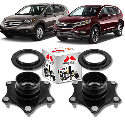 PAR COXIM DO AMORTECEDOR DIANTEIRO COM ROLAMENTO CR-V CRV 2.0 16V 2012 2013 2014 2015 2016