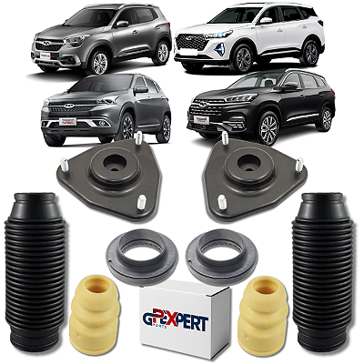 KIT COXIM BATENTE COIFA COM ROLAMENTO AMORTECEDOR DIANTEIRO TIGGO 5X 7 8 2018 2019 2020 2021 2022 2023 2024