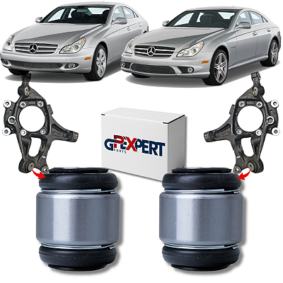 PAR BUCHAS MANGA DE EIXO TRASEIRO MERCEDES C219 CLS 350 500 CLS 55 63 AMG 2004 2005 2006 2007 2008 2009 2010 2011