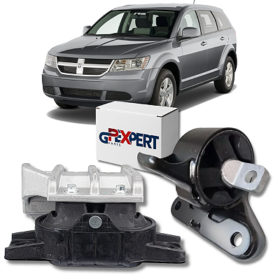 PAR CALÇO COXIM MOTOR CÂMBIO JOURNEY 2.7 V6 2007 2008 2009 2010 2011