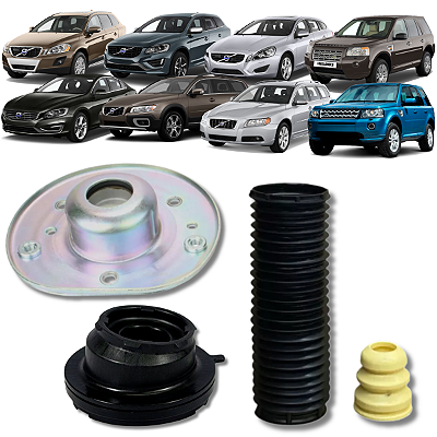 KIT COXIM AMORTECEDOR DIANTEIRO VOLVO S60 S80 V60 V70 XC60 XC70 FREELANDER 2 2008 A 2018