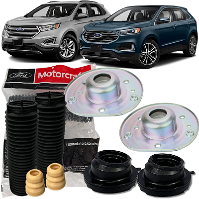 KIT 2 COXIM BATENTE COIFA DO AMORTECEDOR DIANTEIRO EDGE 2016 2017 2018 2019 2020 FORD