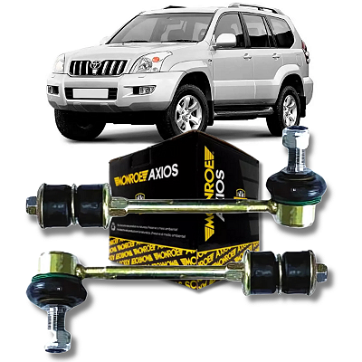 PAR BIELETA SUSPENSÃO TRASEIRA LAND CRUISER PRADO 3.0 2003 2004 2005 2006 2007 2008 2009
