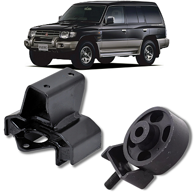 PAR COXIM CALÇO DO CÂMBIO PAJERO FULL 3.0 1992 1993 1994 1995 1996 1997 1998 1999 2000 AUTOMÁTICO