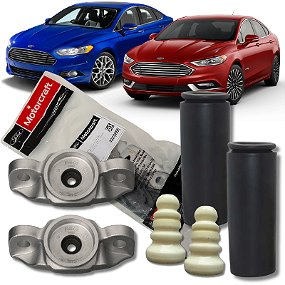 KIT COXIM BATENTE E COIFA AMORTECEDOR TRASEIRO FUSION 2013 2014 2015 2016 2017 2018 2019