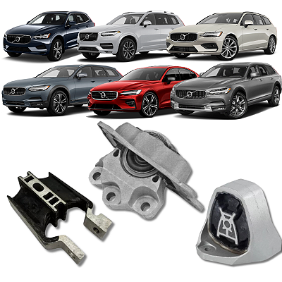 KIT 3 COXIM MOTOR CAMBIO VOLVO XC60 XC90 S60 S90 V60 V90 2.0 16V 2018 2019 2020 2021