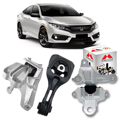 KIT 03 COXIM MOTOR CAMBIO CIVIC G10 2.0 16V 2017 A 2023