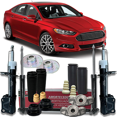 KIT 4 AMORTECEDOR COXIM DIANTEIRO TRASEIRO FUSION 13/19 MOTORCRAFT