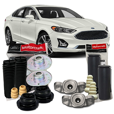 KIT COXIM AMORTECEDOR DIANTEIRO TRAS FUSION 13/19 MOTORCRAFT