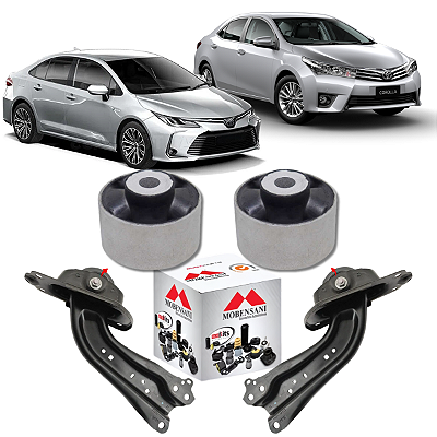 PAR BUCHA FACÃO TRASEIRO COROLLA 2019 2020 2021 2022 A 2024