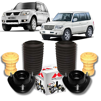KIT COXIM AMORTECEDOR DIANTEIRO PAJERO TR4 IO 1999 A 2015