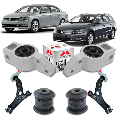 KIT 4 BUCHAS DA BANDEJA DIANTEIRA JETTA 2006 2007 08 A 2010