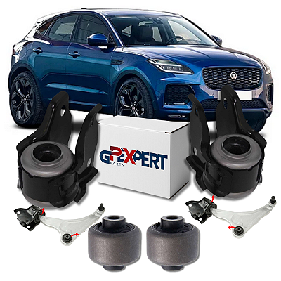 KIT 04 BUCHAS DA BANDEJA DIANTEIRA JAGUAR E-PACE 2017 A 2022