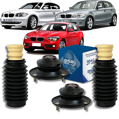 KIT COXIM DO AMORTECEDOR DIANTEIRO BMW 116 118 120 130 E81 E87 2006 A 2012