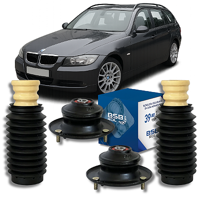 KIT COXIM DO AMORTECEDOR DIANTEIRO BMW 316 318 320 323 325 328 330 E91 2004 A 2012
