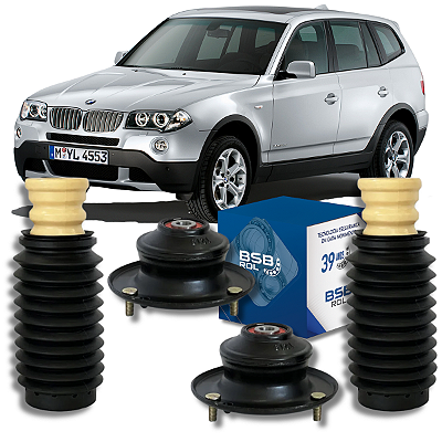 KIT COXIM DO AMORTECEDOR DIANTEIRO BMW X3 E83 2003 A 2010