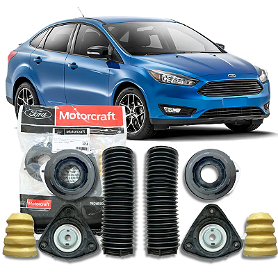 KIT 2 COXIM ROLAMENTO AMORTECEDOR DIANTEIRO FOCUS 2014/2019