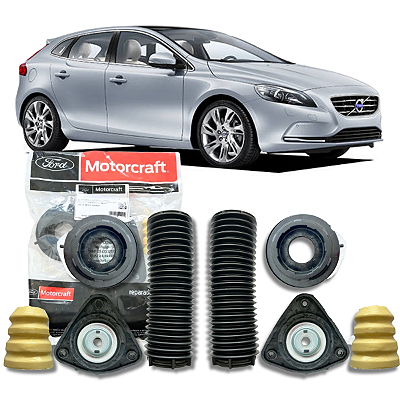 KIT 2 COXIM ROLAMENTO AMORTECEDOR DIANT VOLVO V40 2014/2019