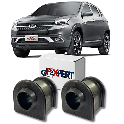 PAR BUCHA BARRA ESTABILIZADORA DIANTEIRA TIGGO 7 2018 A 2025