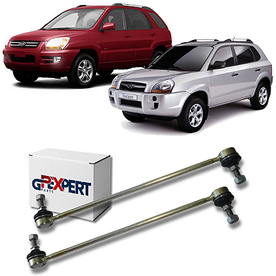 PAR BIELETAS SUSPENSÃO DIANTEIRA TUCSON SPORTAGE 2.0 2.7 04/