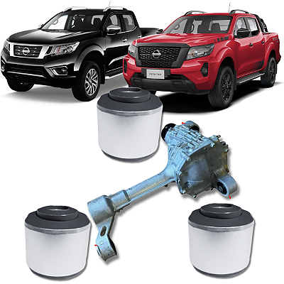 KIT 3 BUCHAS DIFERENCIAL DIANTEIRO FRONTIER 2.3 2017 A 2024