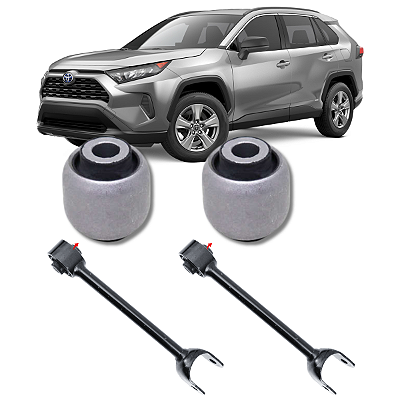 PAR BUCHA BRAÇO RETO TRASEIRO RAV4 2019 2020 2021 A 2026