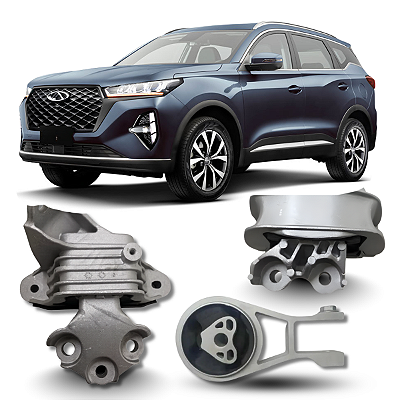 KIT 3 COXIM MOTOR CAMBIO TIGGO 7 1.5 TURBO 2023 A 2026