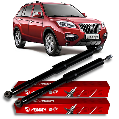 PAR AMORTECEDORES SUSPENSÃO TRASEIRA LIFAN X60 2013 A 2019