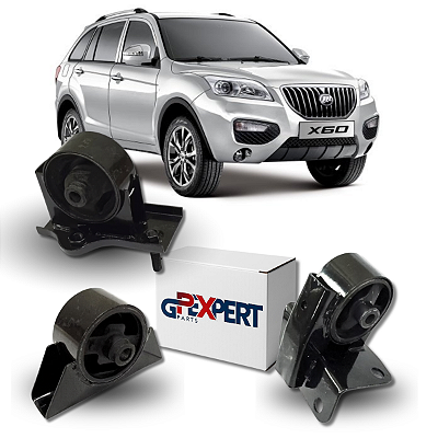 KIT 3 COXIM CAMBIO LIFAN X60 1.8 16V 2013 A 2019 RÉ PARA TRÁS