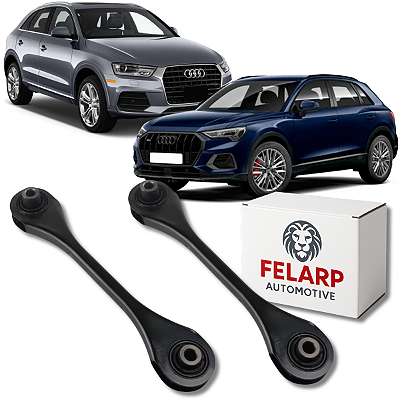PAR BRAÇOS RETOS SUSPENSÃO TRASEIRA AUDI Q3 TFSI 1.4  2.0 2019 A 2023
