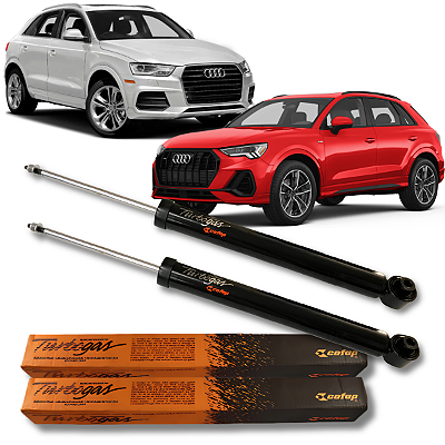 PAR AMORTECEDOR TRASEIRO AUDI Q3 1.4 2.0 TFSI 2019 A 2023