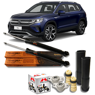 KIT AMORTECEDOR COXIM TRASEIRO TAOS 1.4 TSI 2020 A 2025