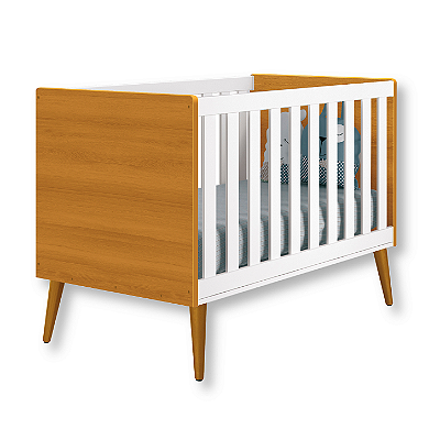 Berço Americano Mini Cama Retrô Savana Theo