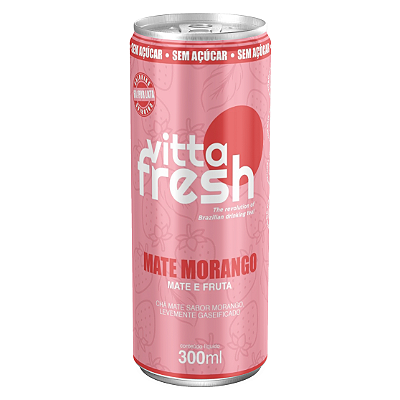 Mate Morango com Gás