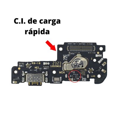 Placa Sub Carga Redmi Note 12 Pro AAA Compatível com Xiaomi