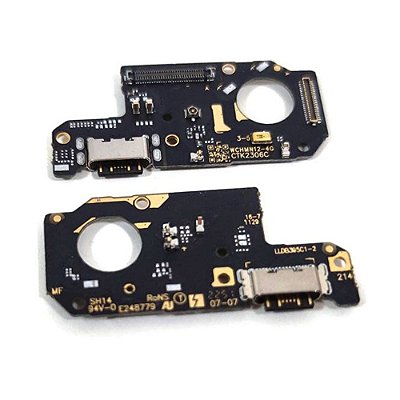 Placa Sub Carga Redmi Note 12S AAA Compatível com Xiaomi
