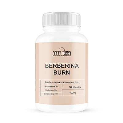 Berberina-Burn 500mg 120 Cápsulas