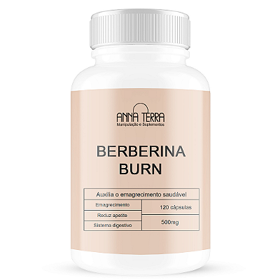 Berberina-Burn 500mg 120 Cápsulas