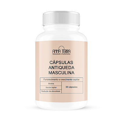 Cápsulas Antiqueda Masculina 30 Cápsulas