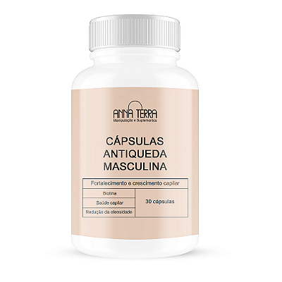 Cápsulas Antiqueda Masculina 30 Cápsulas