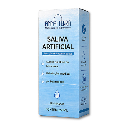 Saliva Artificial 250ml + Frasco Spray 30ml