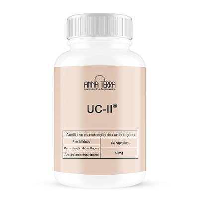 UC-II 40mg (Colágeno Tipo 2 Com Selo De Autenticidade) 60 Cápsulas