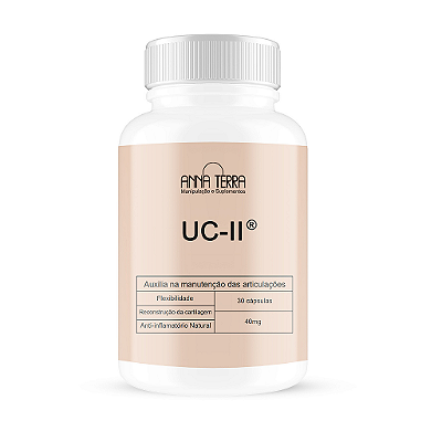 UC-II 40mg (Colágeno Tipo 2 Com Selo De Autenticidade) 30 Cápsulas