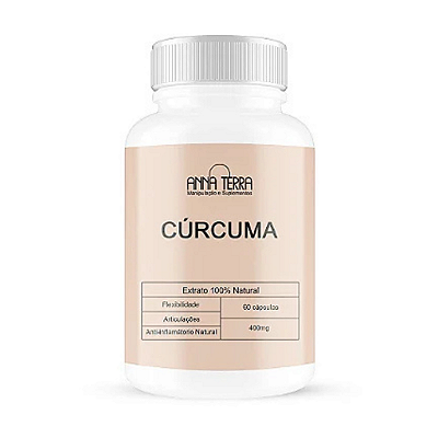 Cúrcuma 400mg 60 Cápsulas