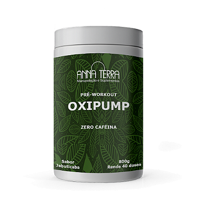 Pre-Workout Oxipump - Zero Cafeína - 40 doses
