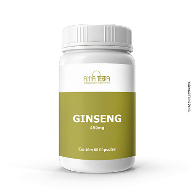 Ginseng 450mg 60 cápsulas