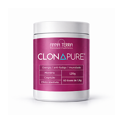 Clonapure - Creatina de efeito imediato - 120g - COM SELO DE AUTENTICIDADE - 60 DOSES