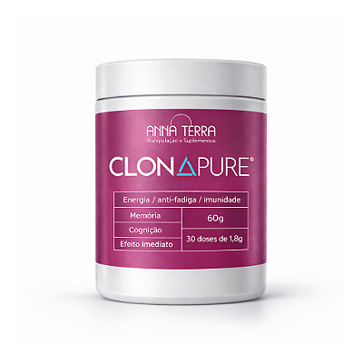 Clonapure - Creatina de efeito imediato - 60g - COM SELO DE AUTENTICIDADE - 30 DOSES